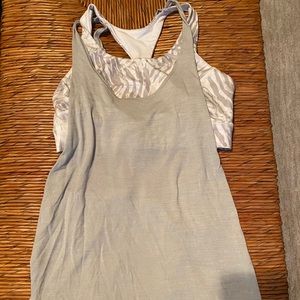 Lululemon Workout Tank. Bra and Shirt Attached.